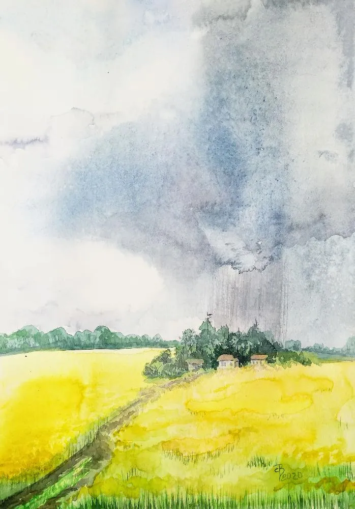 Картина Летнее поле от Art Магазина Абрис Клуб