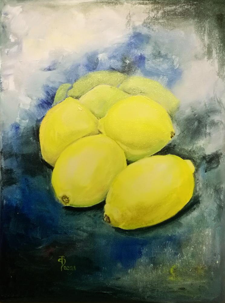 Картина Лимоны от Art Магазина Абрис Клуб