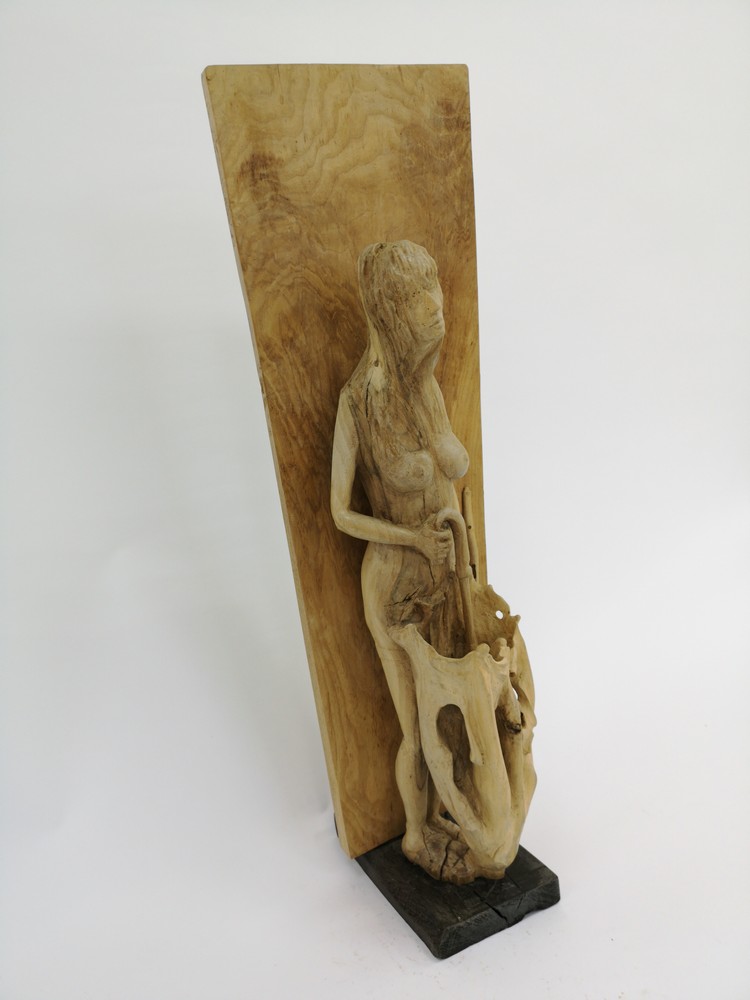 Скульптура Женщина с зонтиком от Art Магазина Абрис Клуб